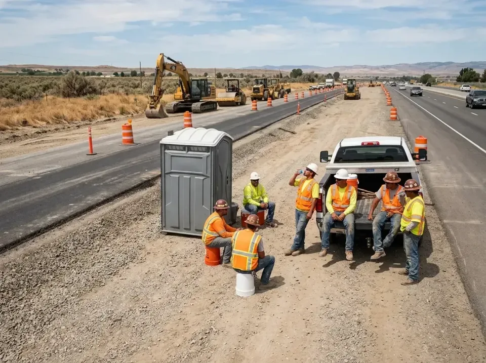highway-road-construction-crew-007 — frequently asked questions, Porta Potty and Restroom Rentals in Muse, PA